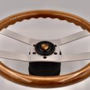 GoClassic HERITAGE Walnut and Canadian Maple steering wheel. #01