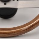 GoClassic HERITAGE Walnut and Canadian Maple steering wheel. #01