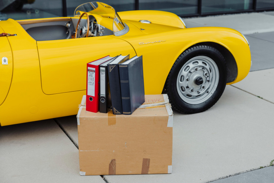 1956 Porsche 550 RS Spyder Chassis no. 550-0082