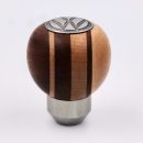 VW GEAR KNOB/MAHOGANY WOOD AND CANADIAN MAPLE