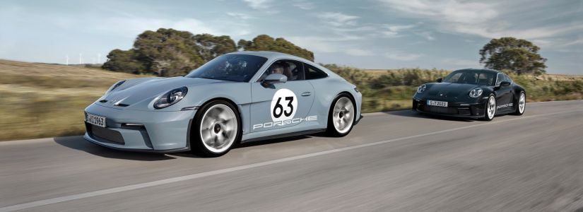 Der neue Porsche 911 S/T: puristisches Sondermodell zum 60. Jubiläum des 911