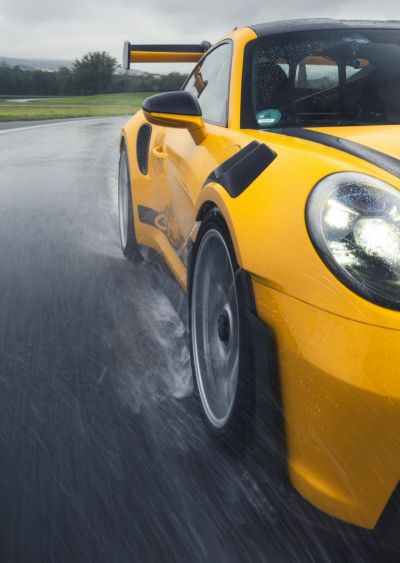 Wet tyre from Porsche and Michelin extends the track-day season